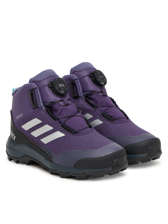 adidas adidas Трекінгові черевики Terrex Winter Mid BOA RAIN.RDY Hiking JS2970 Фіолетовий