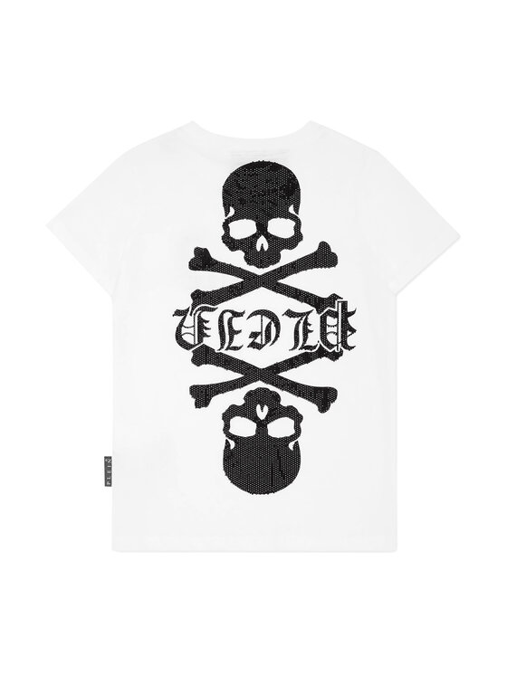 PHILIPP PLEIN PHILIPP PLEIN T-Shirt 27789 Biały Regular Fit