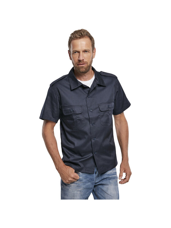 Brandit Brandit Koszula 4101.8 Granatowy Regular Fit
