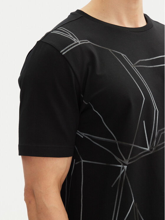 BOSS BOSS T-särk Beetle 50542048 Must Regular Fit