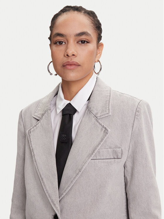 Miss Sixty Miss Sixty Švarkas 6S1WJ58700 Pilka Loose Fit