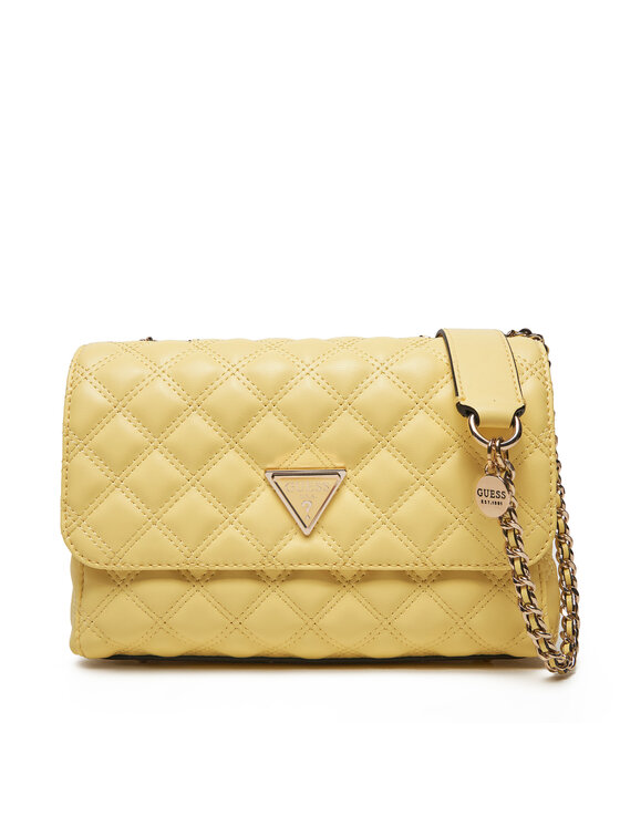 Guess Guess Дамска чанта HWQG87 48200 Жълт
