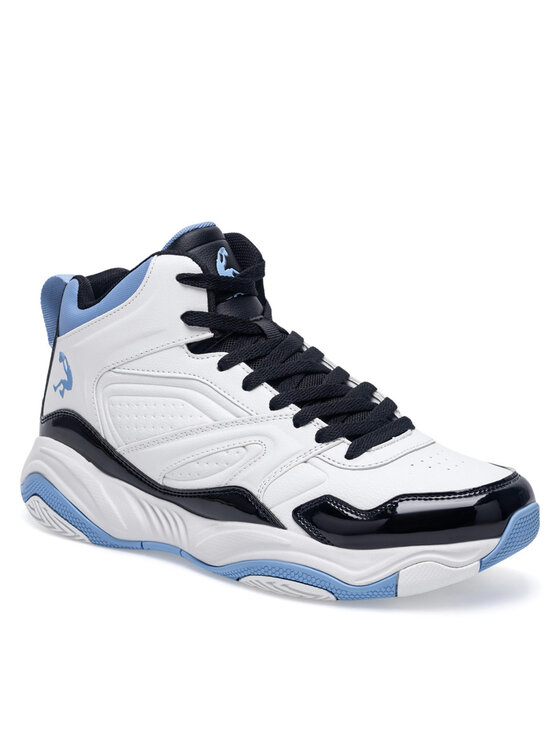 SHAQ SHAQ Buty do koszykówki SHAQNOTIZE AQ95000M-WBL Biały