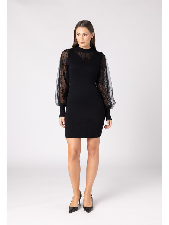 QUIOSQUE QUIOSQUE Sweter QUIOSQUE 6VD003299 Czarny Regular Fit