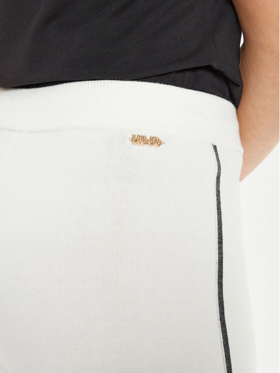 Liu Jo Sport Liu Jo Sport Pantaloni di tessuto TF4315 MS63L Bianco Regular Fit