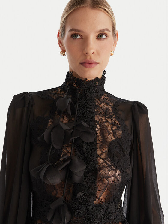 Babylon Babylon Блуза S00310 Черен Regular Fit