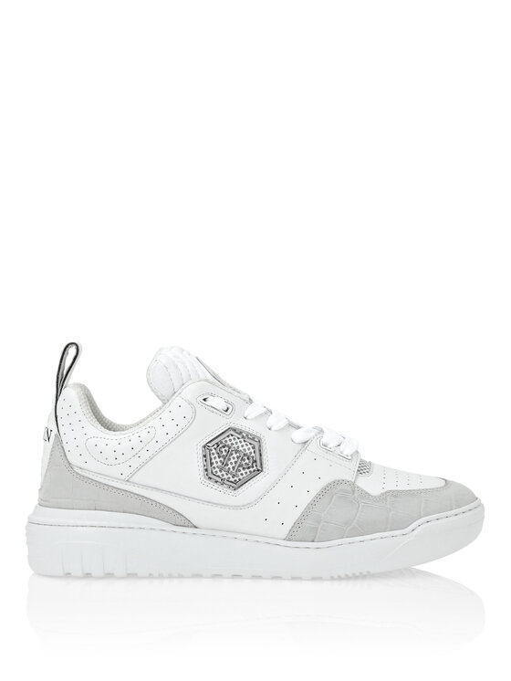 PHILIPP PLEIN PHILIPP PLEIN Sneakersy 9601 Biały