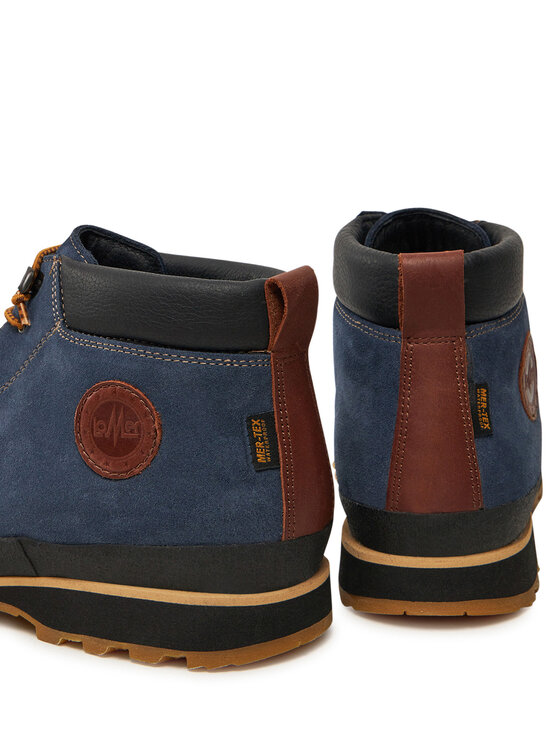 Lomer Lomer Трекінгові черевики Bio Naturale Mid Mtx Suede 50085/A Cиній