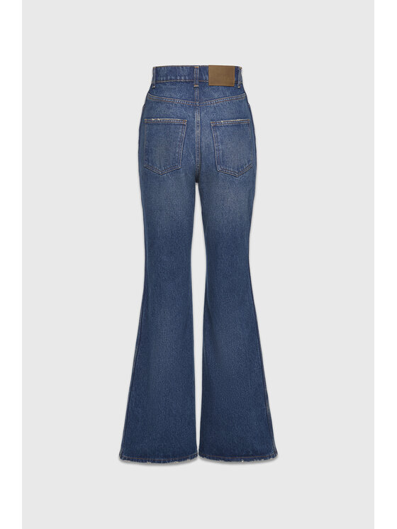 La Mania La Mania Spodnie dresowe WENDY Niebieski Classic Fit