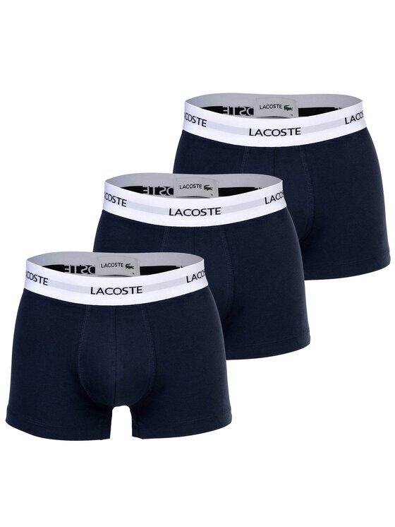 Bokserki Lacoste, Rozmiar S, Niebieskie, 26540