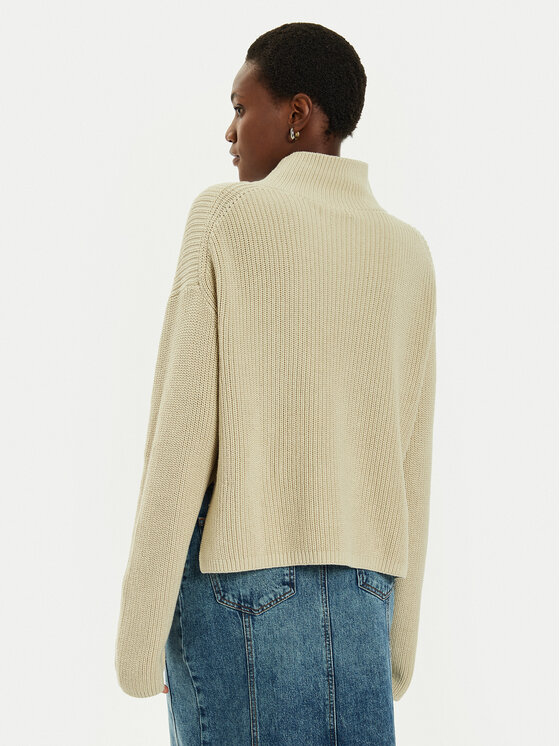 Calvin Klein Jeans Calvin Klein Jeans Dolčevita J20J224227 Bež Relaxed Fit