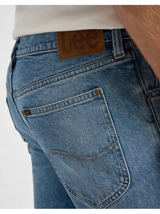 Lee Lee Jeansy Daren Zip Fly Niebieski Regular Fit
