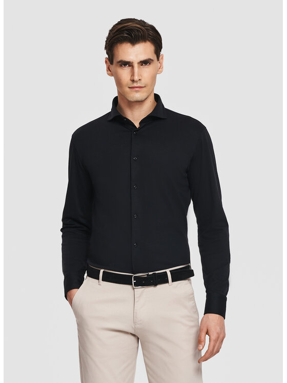 Pako Lorente Pako Lorente Koszula P26SF-1X-031 Czarny Classic Fit