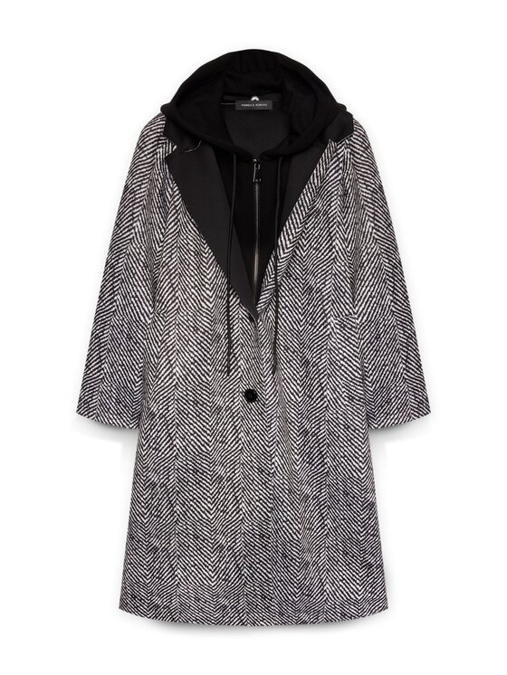 Fiorella Rubino Fiorella Rubino Cappotto 0206T000309N0S1 Nero Regular Fit