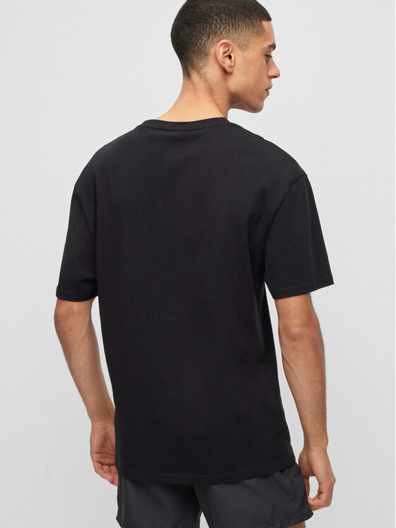 HUGO Hugo T-krekls 50493727 Melns Relaxed Fit
