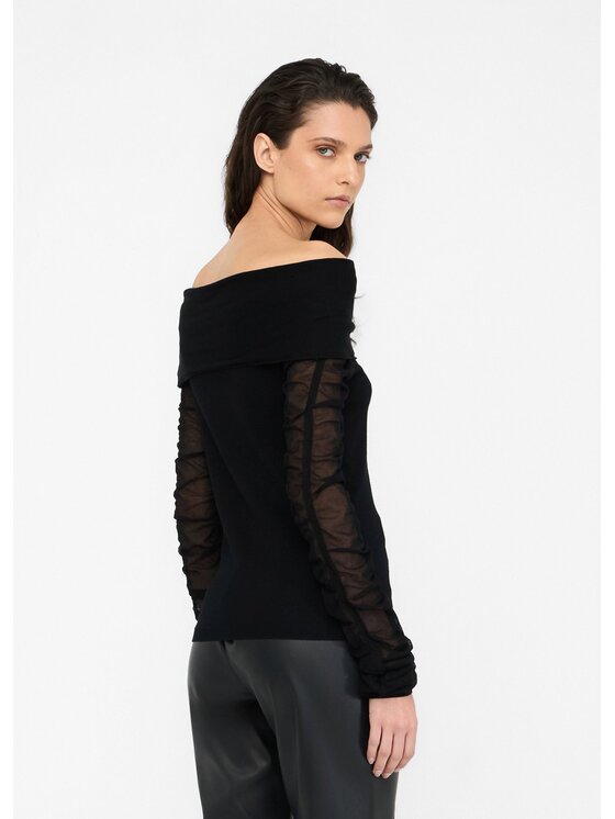 Liu Jo Liu Jo Maglione CF5033MS99E22222 Nero Slim Fit