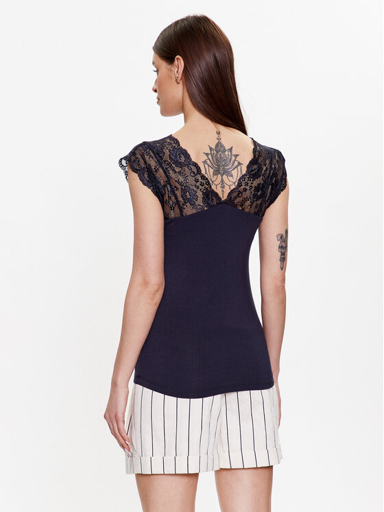 Culture Culture Bluse Poppy 50100306 Dunkelblau Regular Fit