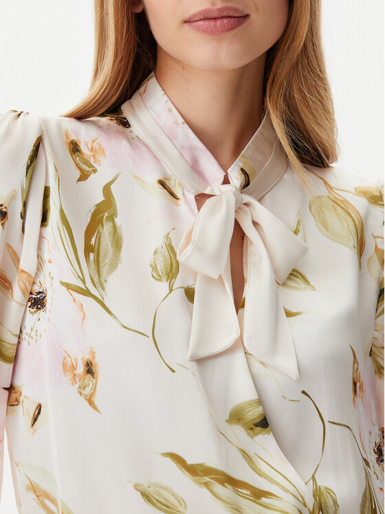 ARTIGLI ARTIGLI Bluse ACBL002450 Écru Regular Fit