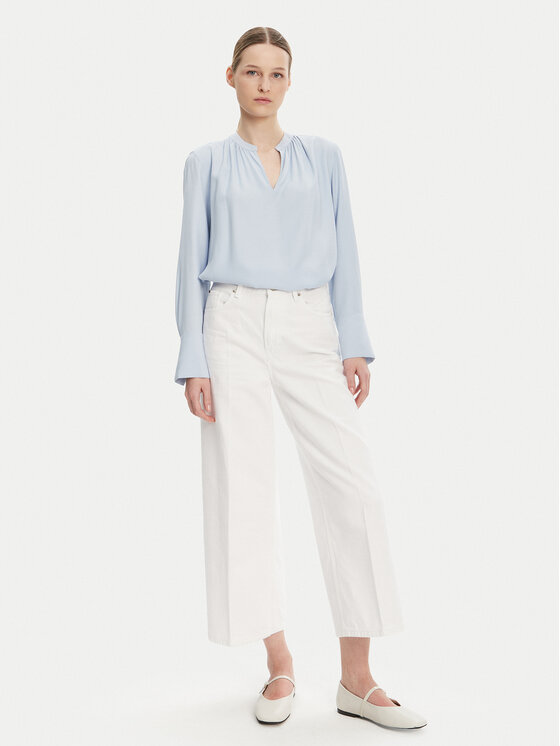 Tommy Hilfiger Tommy Hilfiger Džinsai WW0WW44363 Balta Wide Leg