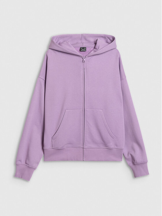 4F 4F Bluza casual Fioletowy Oversize