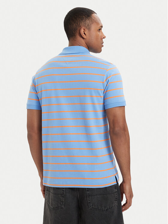 Tommy Jeans Tommy Jeans Polo DM0DM22708 Zils Regular Fit