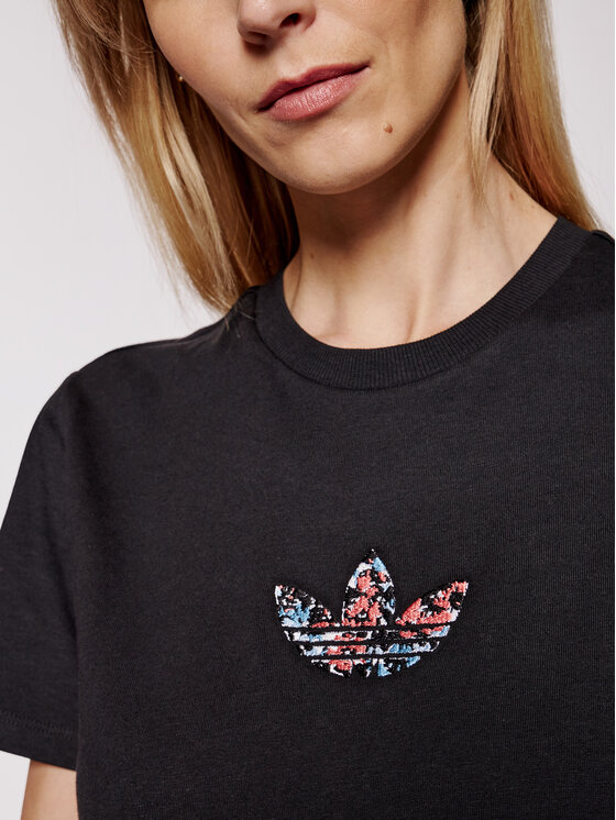 adidas adidas T-shirt GN3043 Crna Standard Fit