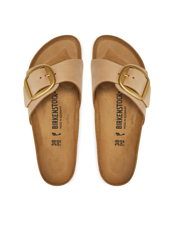 Birkenstock Birkenstock Šľapky Madrid Big Buckle 1024009 Béžová