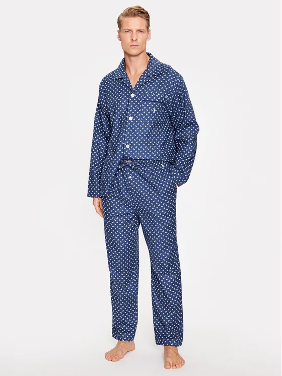 Polo Ralph Lauren Pyjama 714915969001 Dunkelblau Regular Fit
