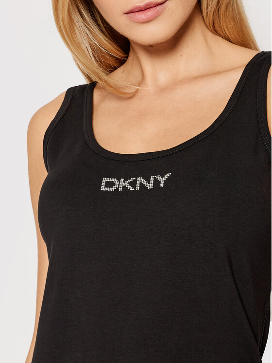 DKNY Sport DKNY Sport Vsakodnevna obleka DP1D4465 Črna Slim Fit