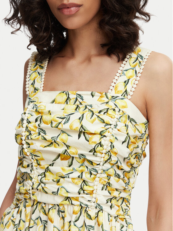 French Connection French Connection Лятна рокля Citrus Barletta 719R5 Жълт Regular Fit
