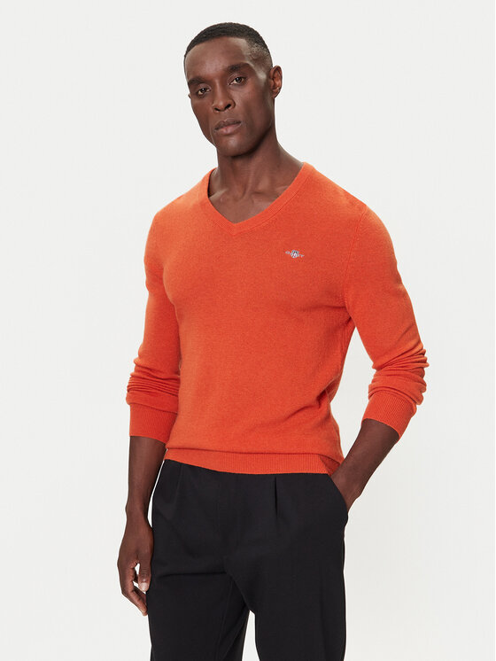Gant Gant Светр 8050274 Оранжевий Regular Fit