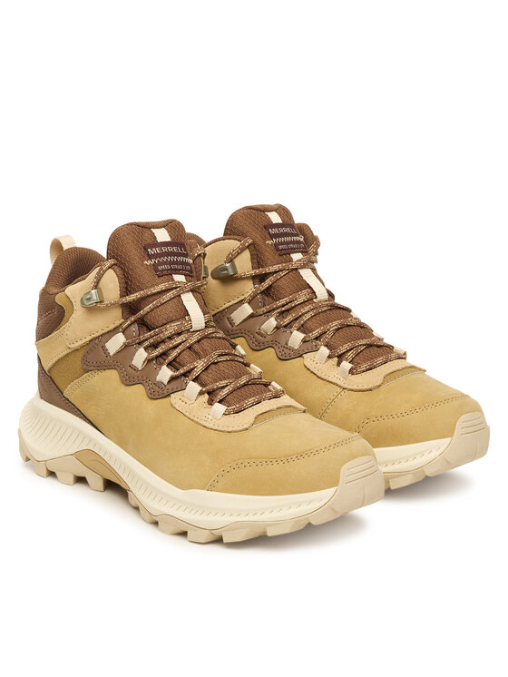 Merrell Merrell Trekingová obuv Speed Strike 2 Leather Mid Waterproof J038524 Žltá