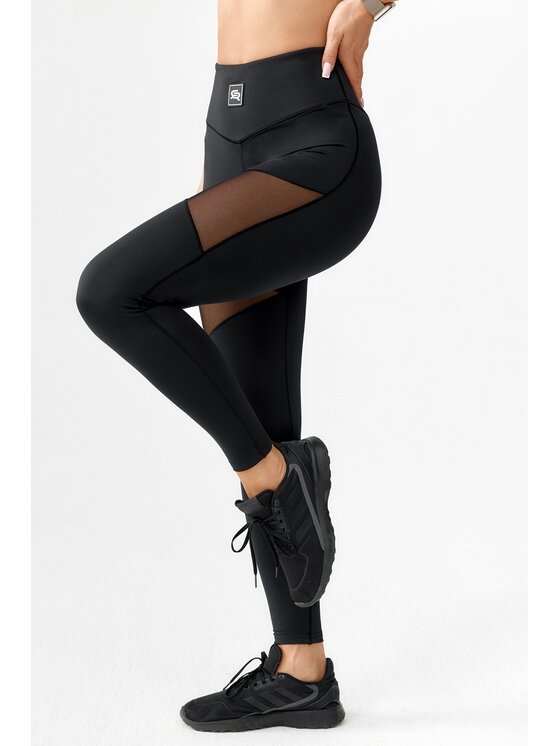 ROUGH RADICAL ROUGH RADICAL Legginsy KENDI LONG Czarny Slim Fit