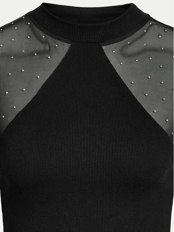 Noisy May Noisy May Bluză Maya 27032594 Negru Regular Fit