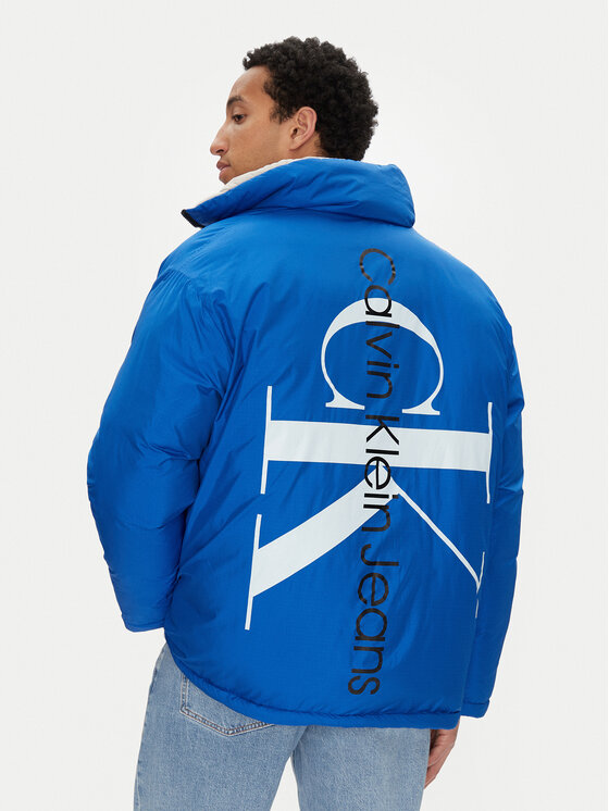 Calvin Klein Jeans Calvin Klein Jeans Giubbotto invernale 90's J30J324438 Blu Oversize