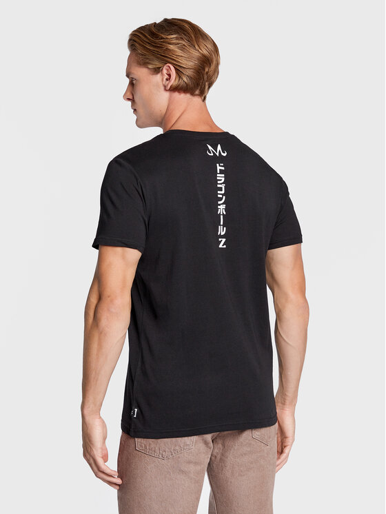 Capslab Capslab Тишърт Dragon Ball Z CL/DBZ4/1/TSC/BUU2 Черен Regular Fit