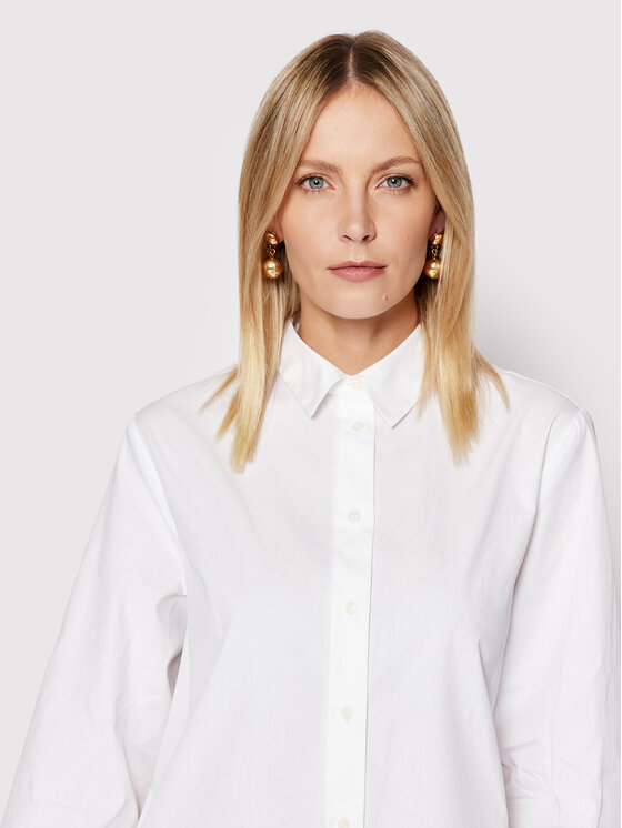 ONLY ONLY Cămașă Nora 15227677 Alb Relaxed Fit