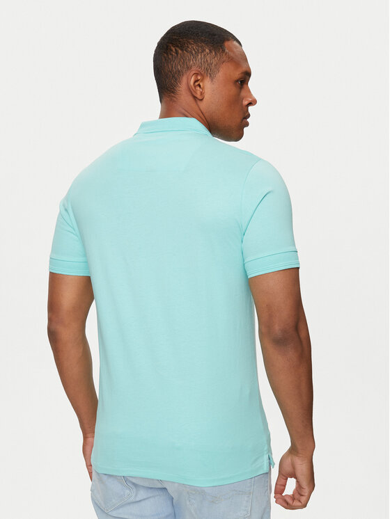 REPLAY Replay Тениска с яка и копчета M6548.000.23070 Син Regular Fit