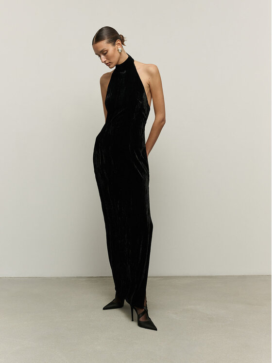 La Mania La Mania Vestito da giorno SKY BLACK Nero Classic Fit