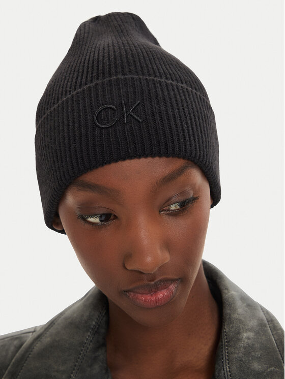 Calvin Klein Calvin Klein Berretto Embroidery Fine K60K612590 Nero
