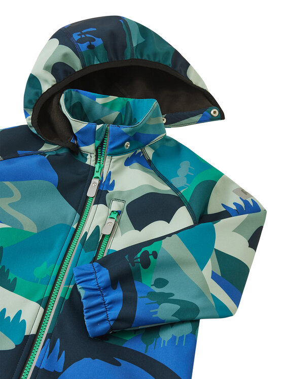 Reima Reima Softshell jope Vantti 5100009D Värviline Regular Fit