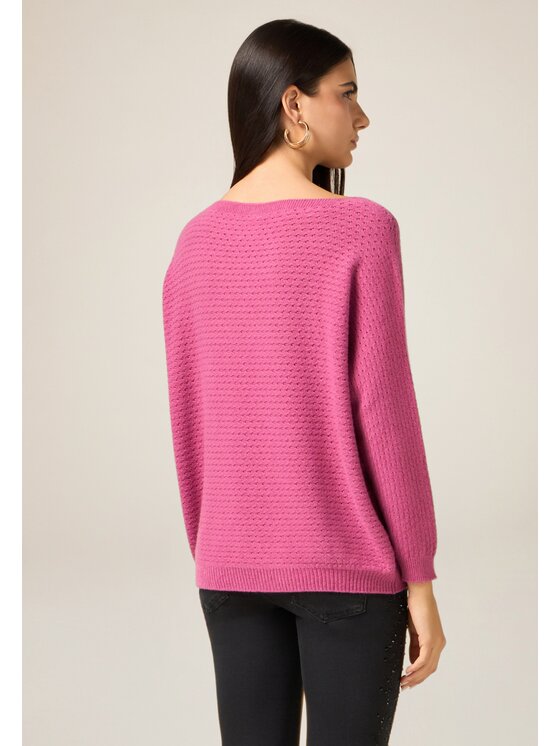Oltre Oltre Maglione M126E002126N019 Rosa Regular Fit