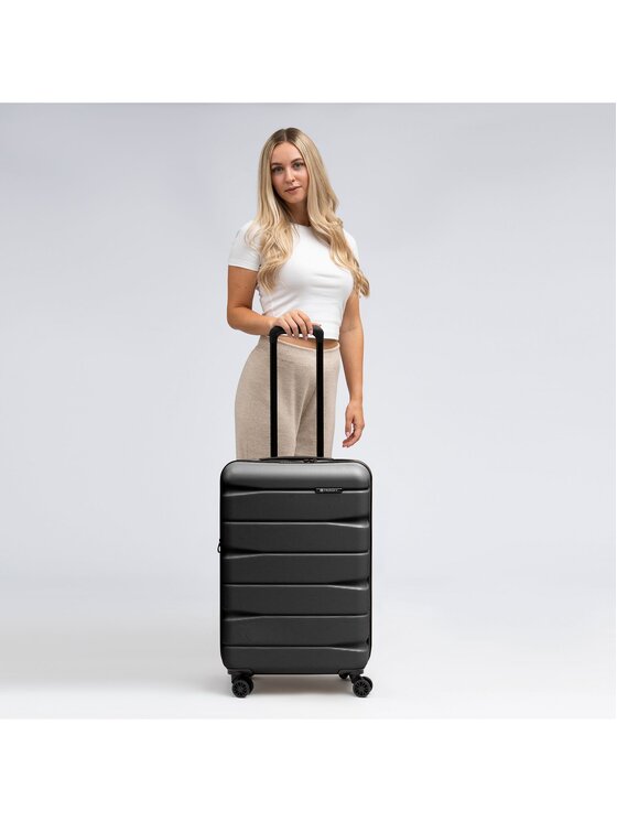 Franky Franky Komplet walizek 301058 Czarny