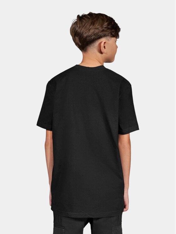 MADE BY SOCIETY MADE BY SOCIETY T-Shirt MBS MAISON - T37944 Czarny Basic Fit