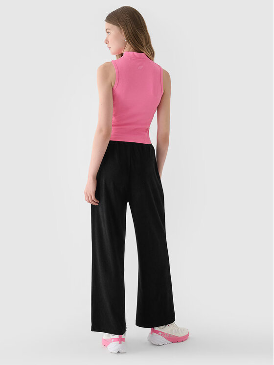 4F 4F Pantaloni da tuta 4FRAW24TTROF1352-20S Nero Oversize
