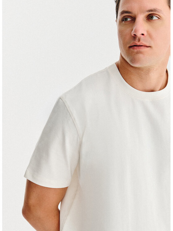 Pako Lorente Pako Lorente T-Shirt U25WB-TT-001 Biały Oversize