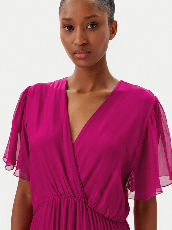 Haveone Haveone Sommerkleid AFF-N006 Rosa Loose Fit