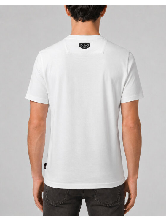 PHILIPP PLEIN PHILIPP PLEIN T-Shirt 31680 Bílá Regular Fit