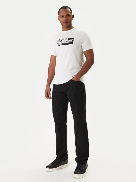Armani Exchange Armani Exchange Jeansy XM000049 AF14267 UC001 Černá Slim Fit