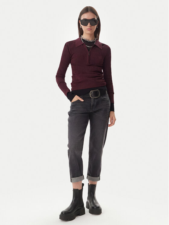 G-Star Raw G-Star Raw Džinsai Kate D15264-C293 Pilka Boyfriend Fit